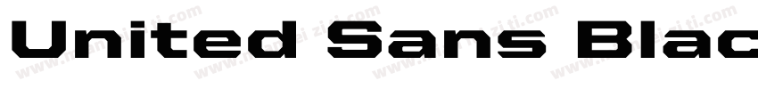 United Sans Black Sm字体转换